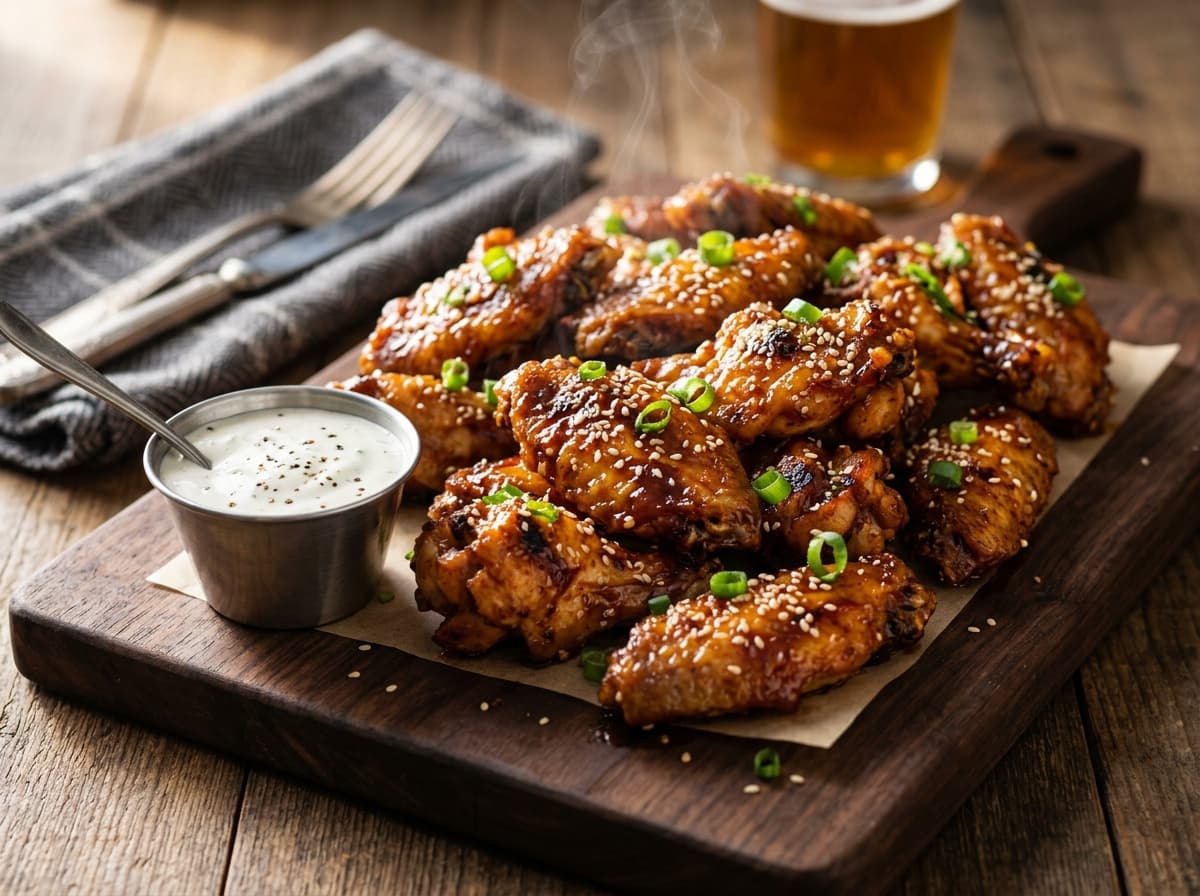BBQ Chicken Wings (6)