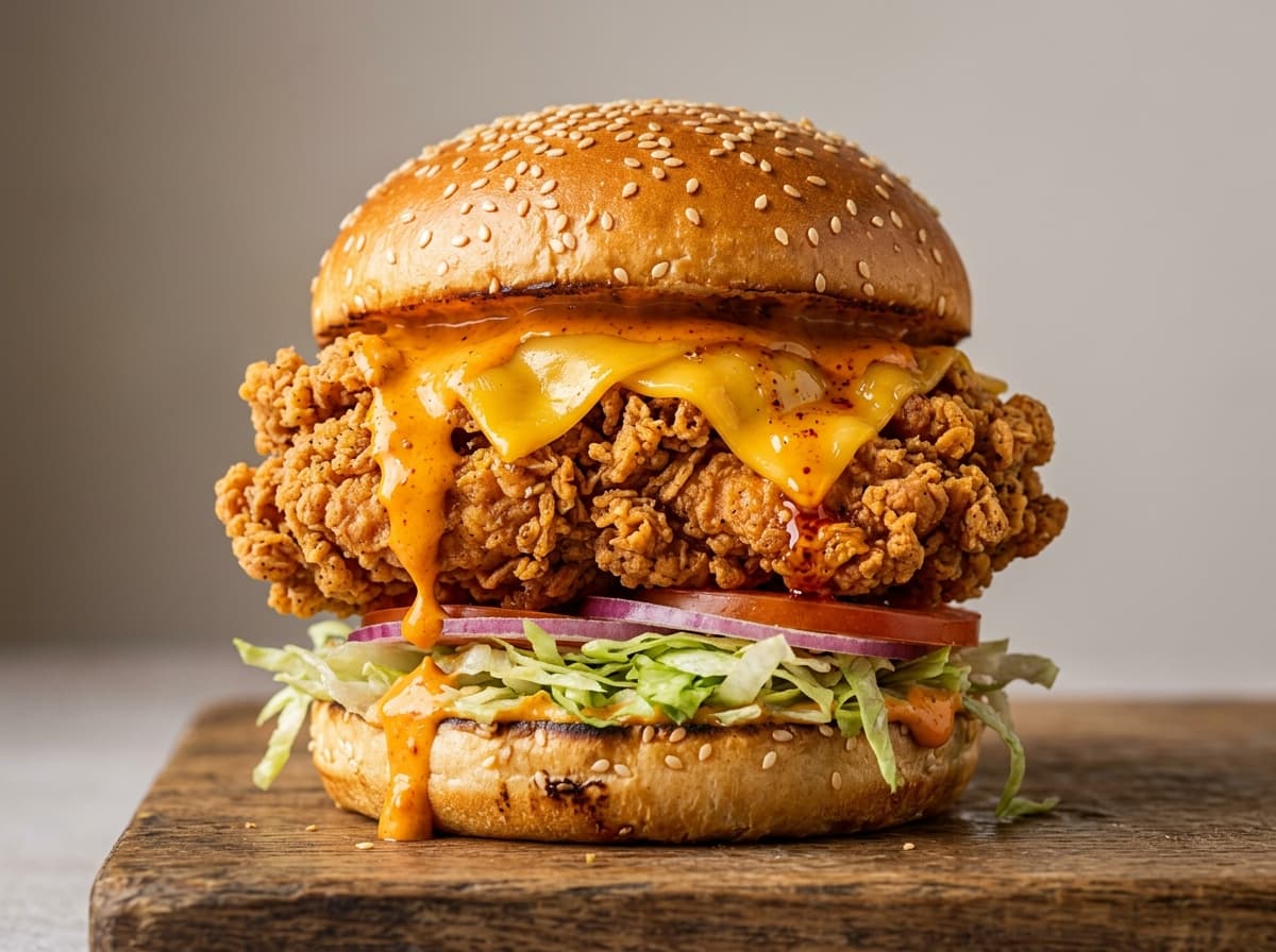 Crunchy Zinger Burger